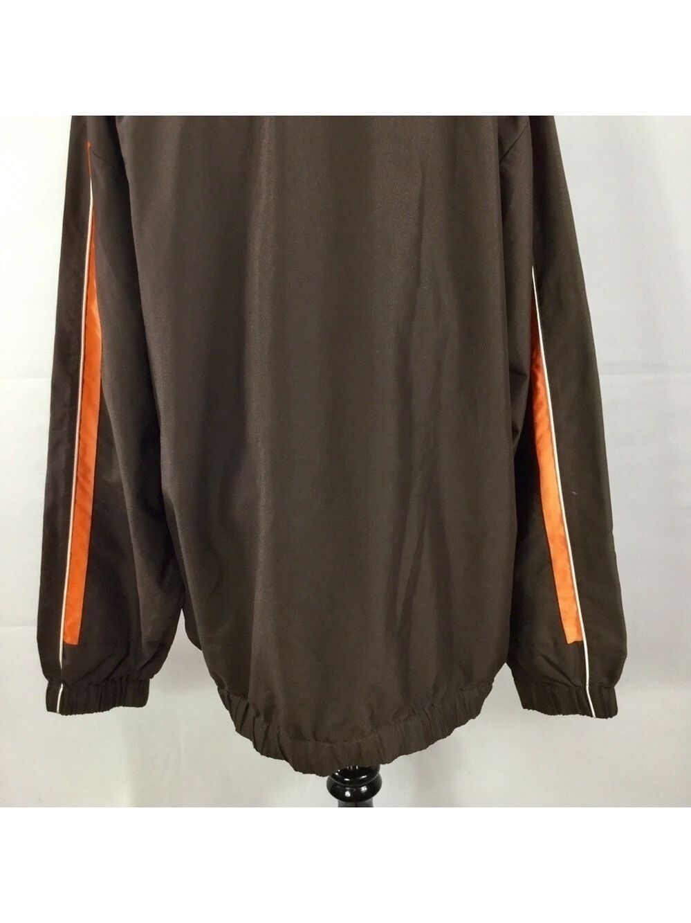 Cleveland Browns NFL Team Apparel Pullover Windbreaker Windshirt Size XL - Picture 10 of 14